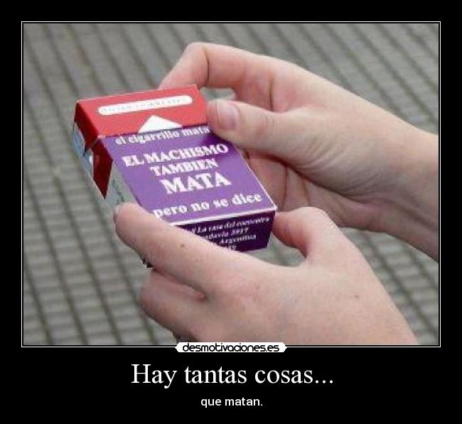 Hay tantas cosas... -