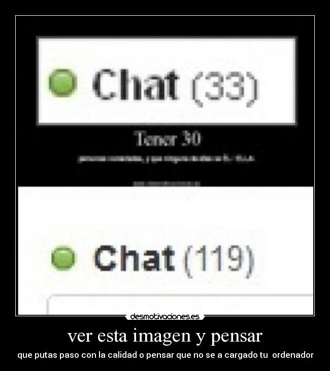 ver esta imagen y pensar -