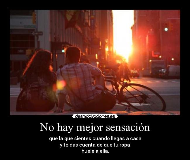No hay mejor sensación - 