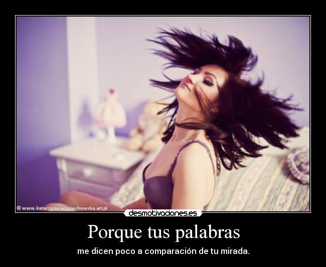 Porque tus palabras - 