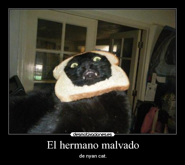 El hermano malvado - de nyan cat.