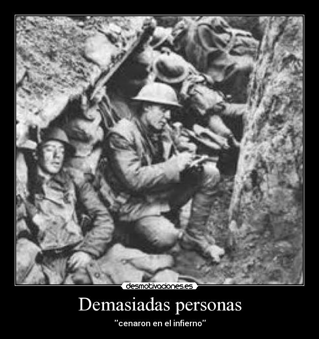 Demasiadas personas - 