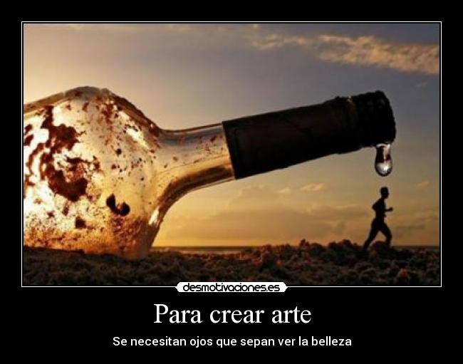 Para crear arte - 