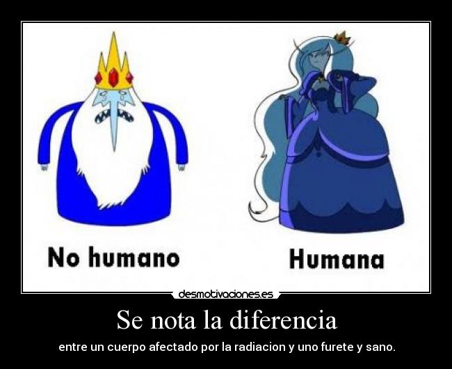 carteles nota diferencia adventure time desmotivaciones