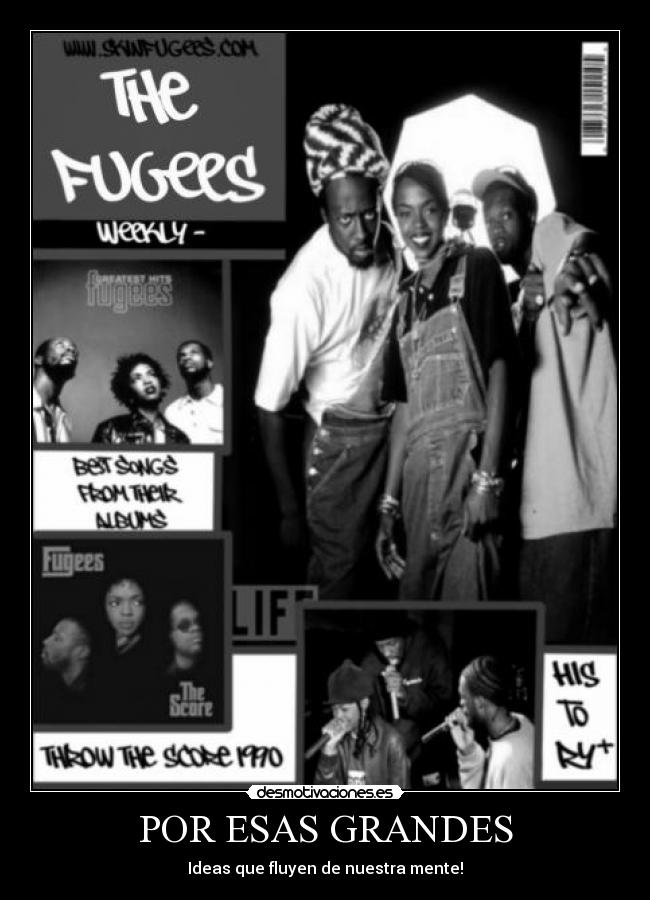 POR ESAS GRANDES - Ideas que fluyen de nuestra mente!