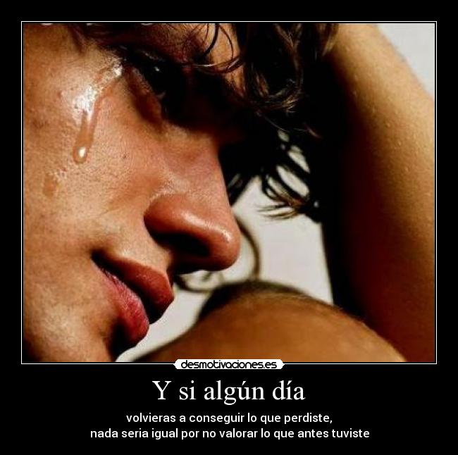 Y si algún día - 
