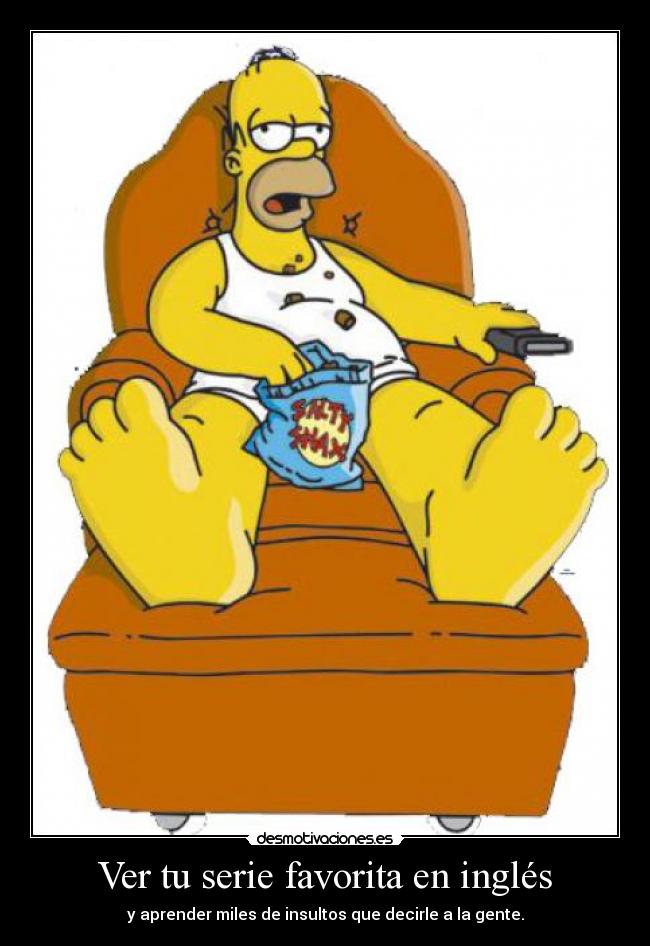Ver tu serie favorita en inglés -