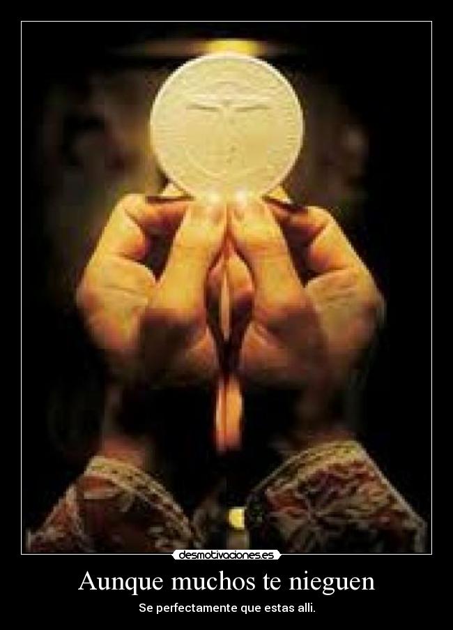 Aunque muchos te nieguen - 