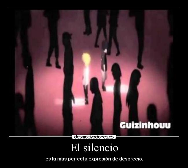 El silencio -