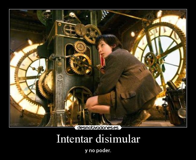 Intentar disimular -