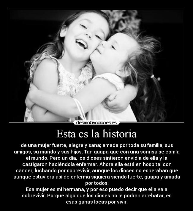 carteles historia esta historia hermana hermosa desmotivaciones