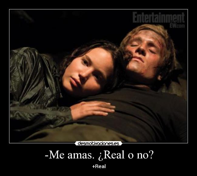 -Me amas. ¿Real o no? - +Real