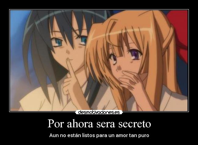 Por ahora sera secreto -