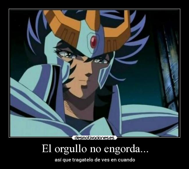 carteles saint seiya desmotivaciones