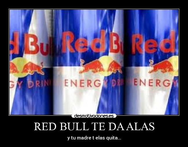 carteles red bull desmotivaciones