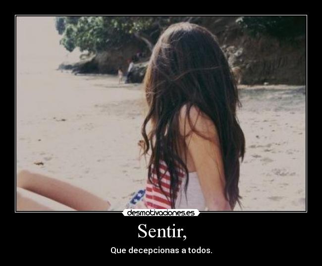 Sentir, -