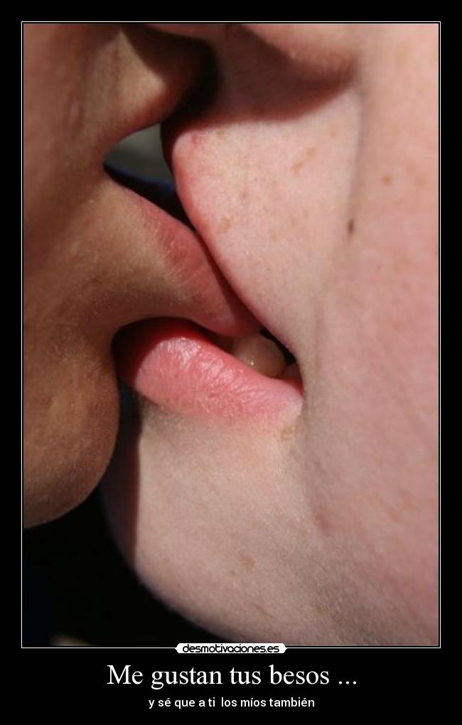 carteles besos amor desmotivaciones