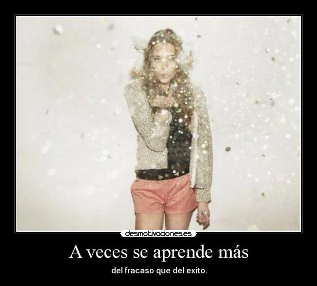 A veces se aprende más - 