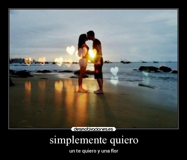 simplemente quiero - 