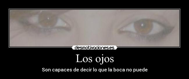 Los ojos -