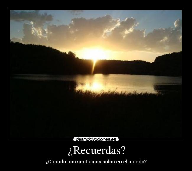 ¿Recuerdas? - 