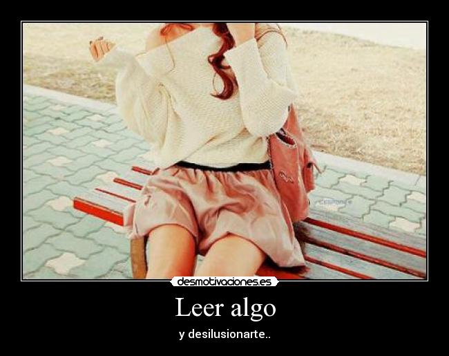 Leer algo -