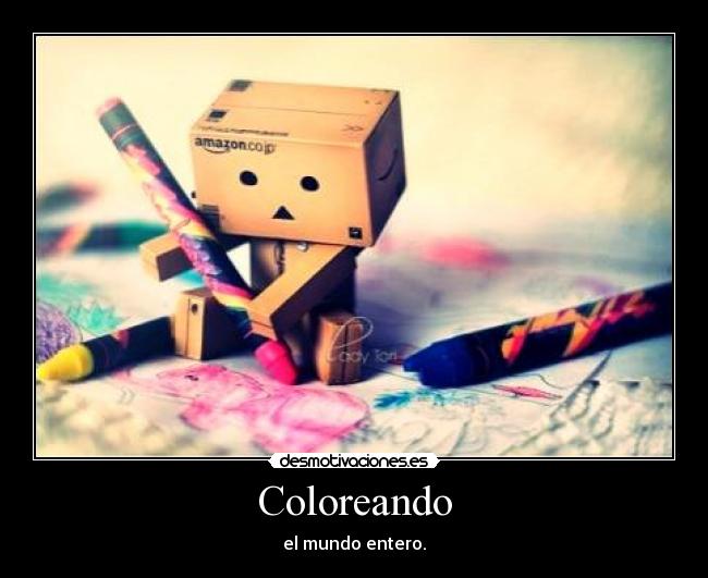 Coloreando - el mundo entero.