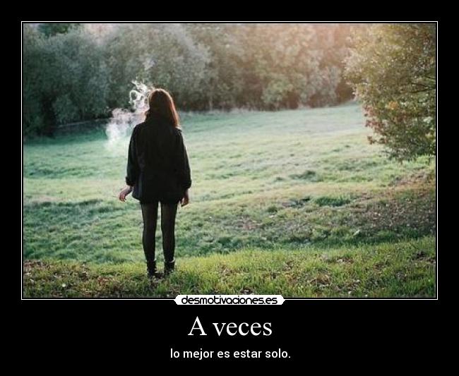 A veces -