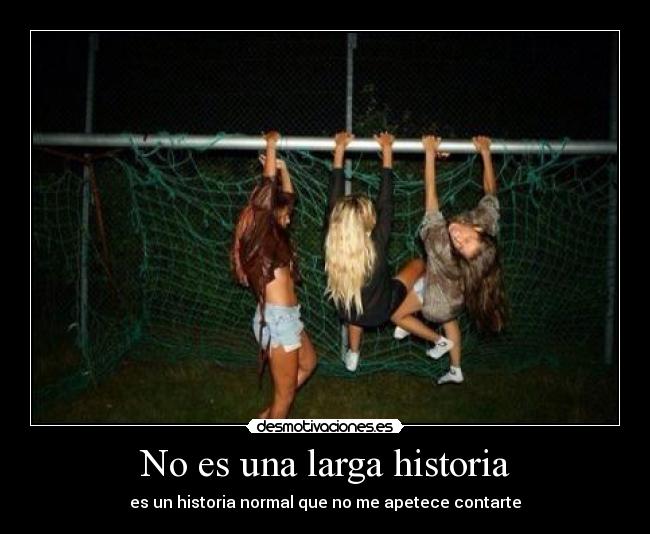 No es una larga historia -