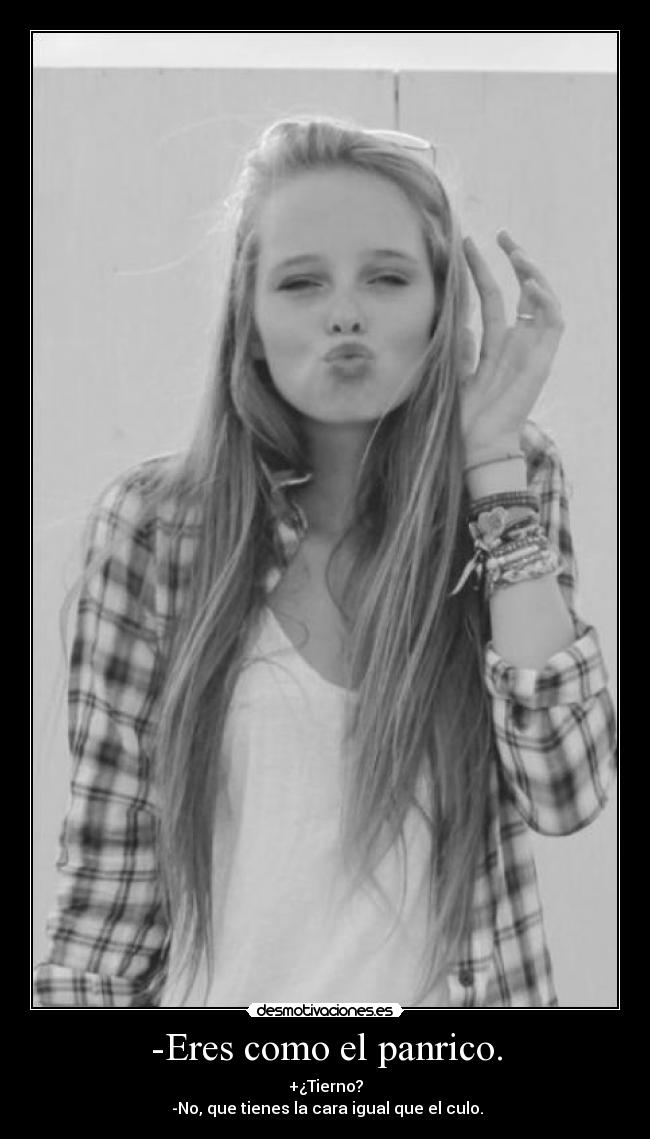 -Eres como el panrico. -