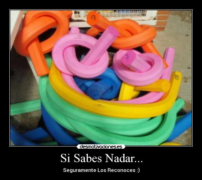 Si Sabes Nadar... - 
