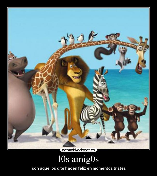 carteles amistad desmotivaciones
