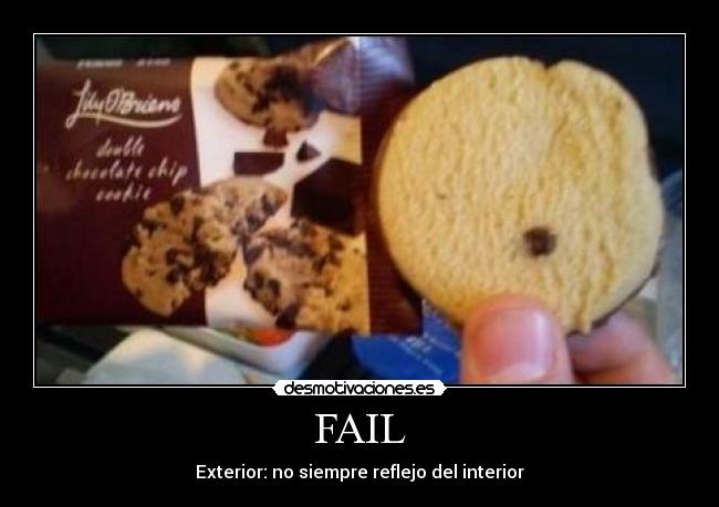 FAIL - Exterior: no siempre reflejo del interior