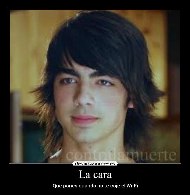 La cara - Que pones cuando no te coje el Wi-Fi