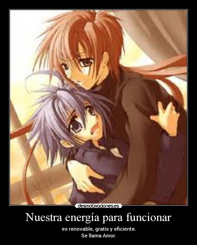 Nuestra energía para funcionar -