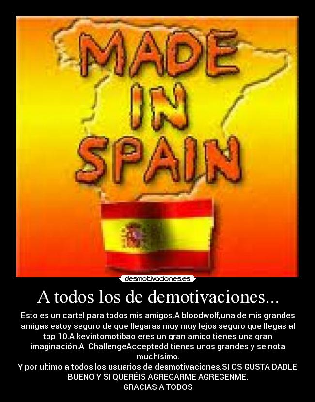 A todos los de demotivaciones... - 