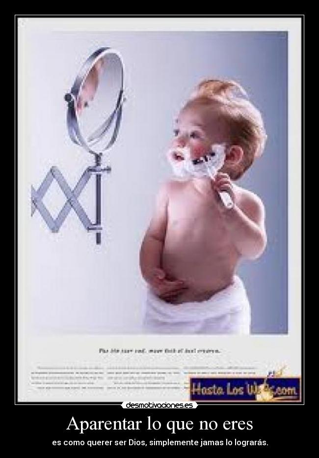 carteles aparentar desmotivaciones