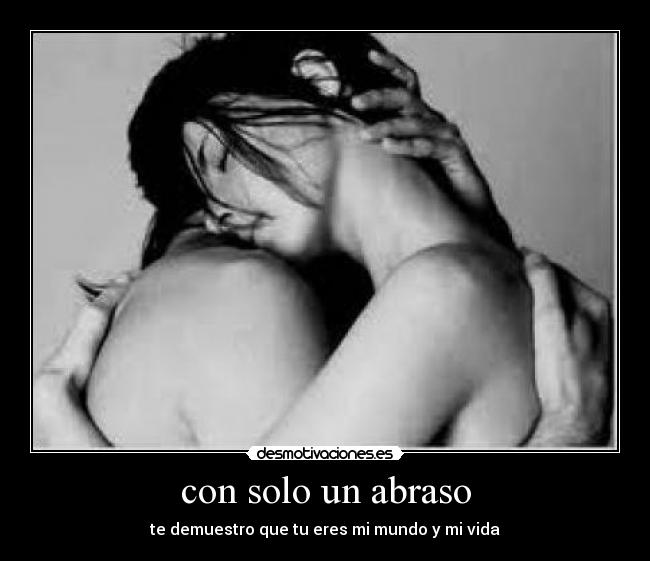 con solo un abraso - 