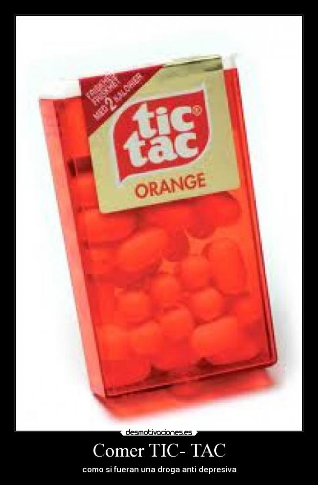 carteles tic tac desmotivaciones