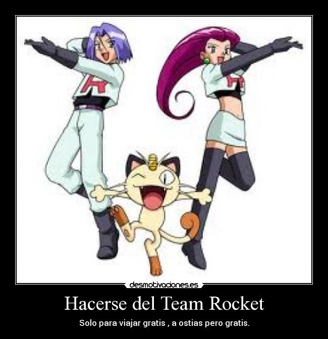 carteles pokemon team rocket desmotivaciones