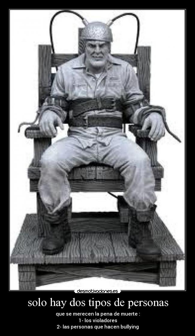 solo hay dos tipos de personas - 