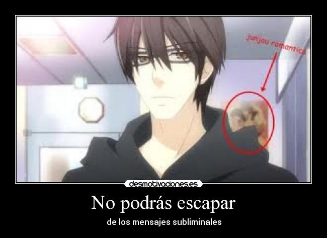 No podrás escapar - de los mensajes subliminales