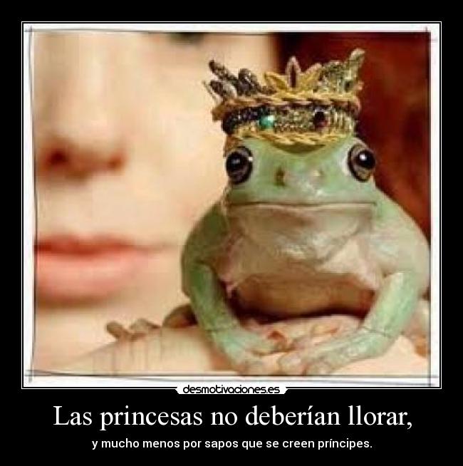 Las princesas no deberían llorar, - 