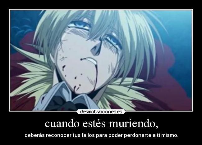 cuando estés muriendo, - 
