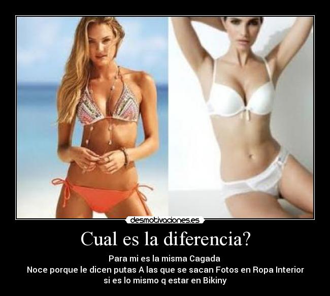 Cual es la diferencia? - 
