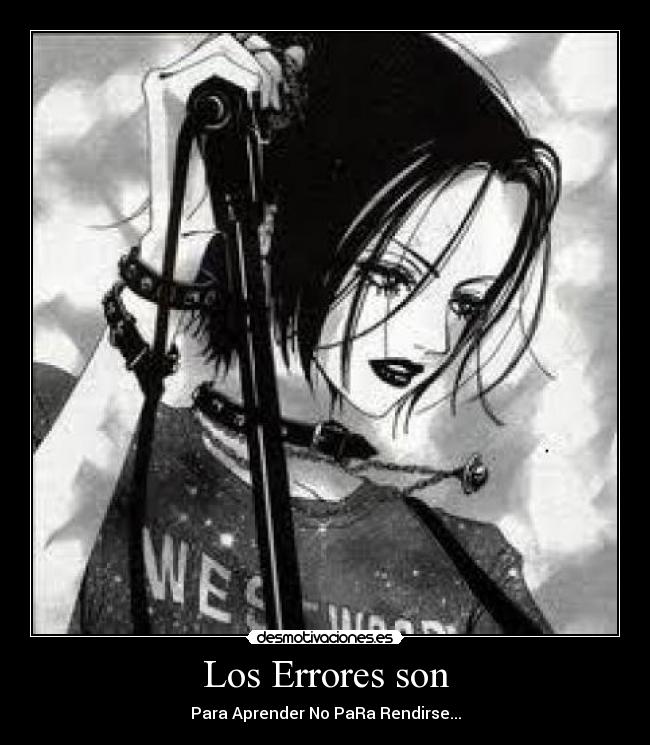 Los Errores son - Para Aprender No PaRa Rendirse...