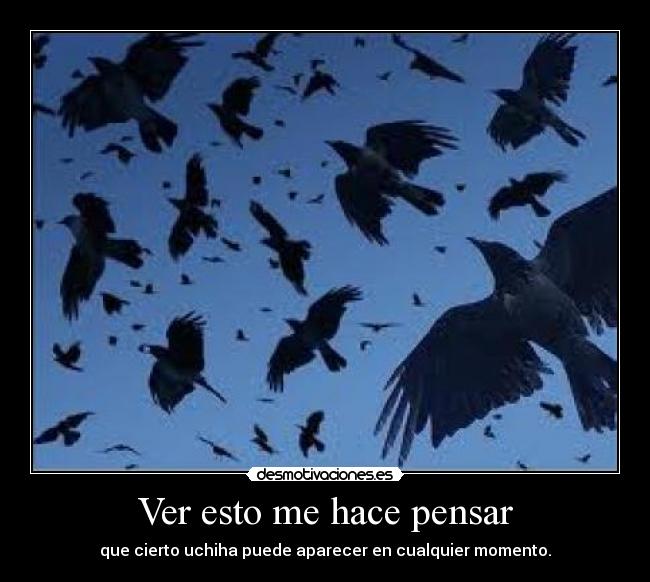 Ver esto me hace pensar - 