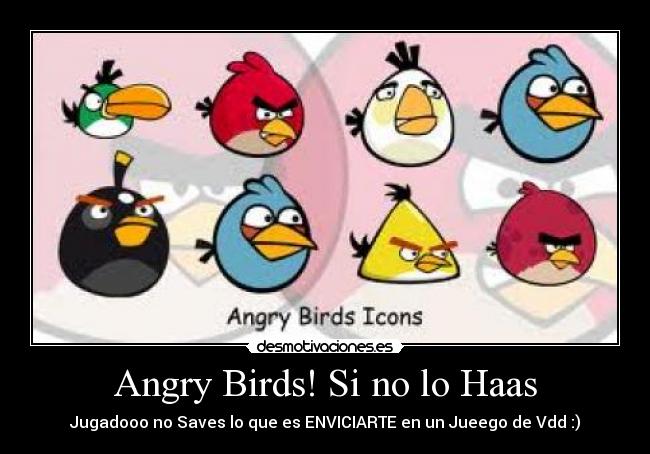 Angry Birds! Si no lo Haas -