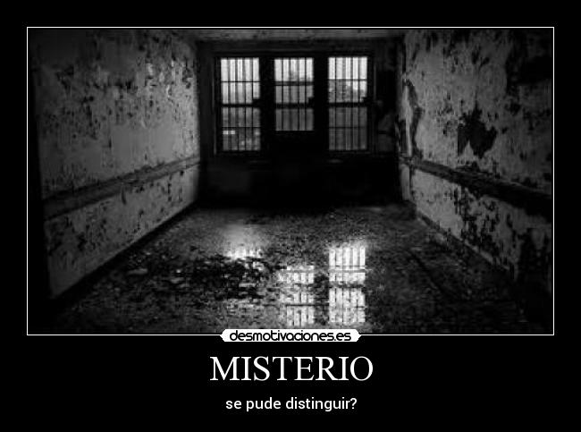 MISTERIO - se pude distinguir?