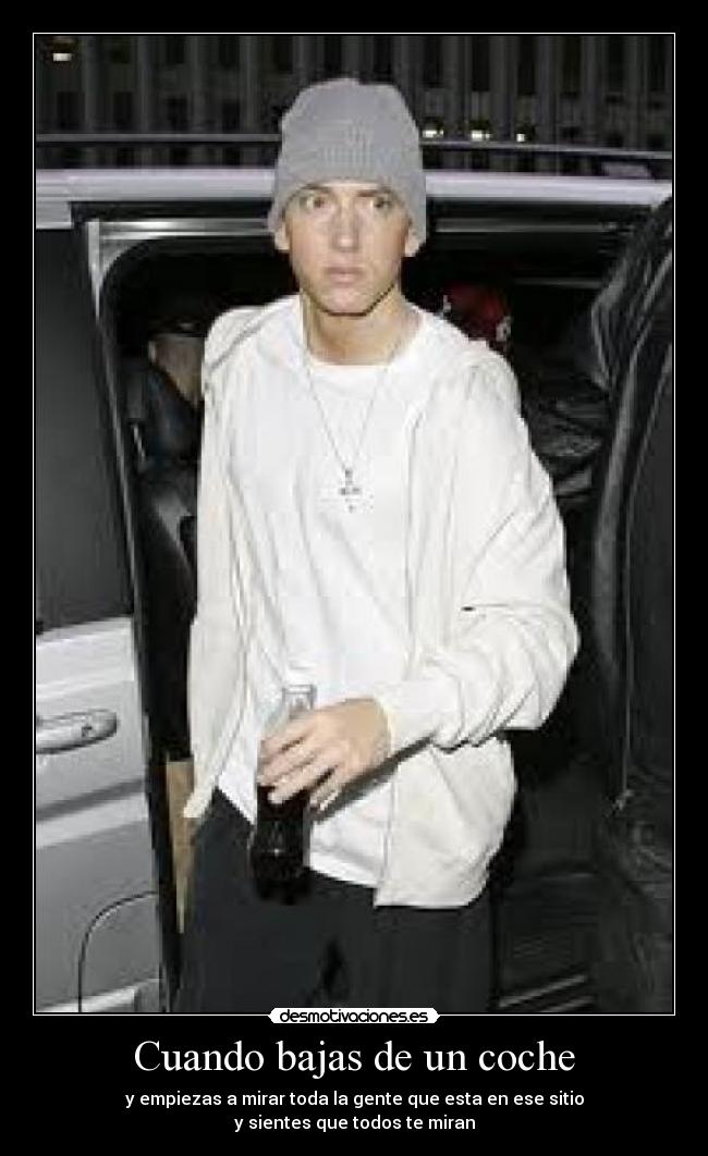 carteles eminem llegando algun lugar desmotivaciones